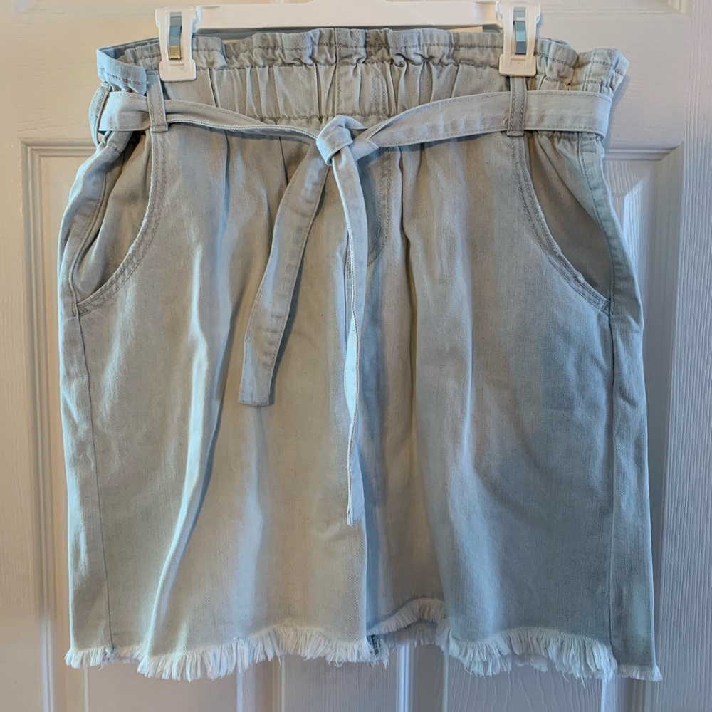 Kohls Denim Paperbag Skirt